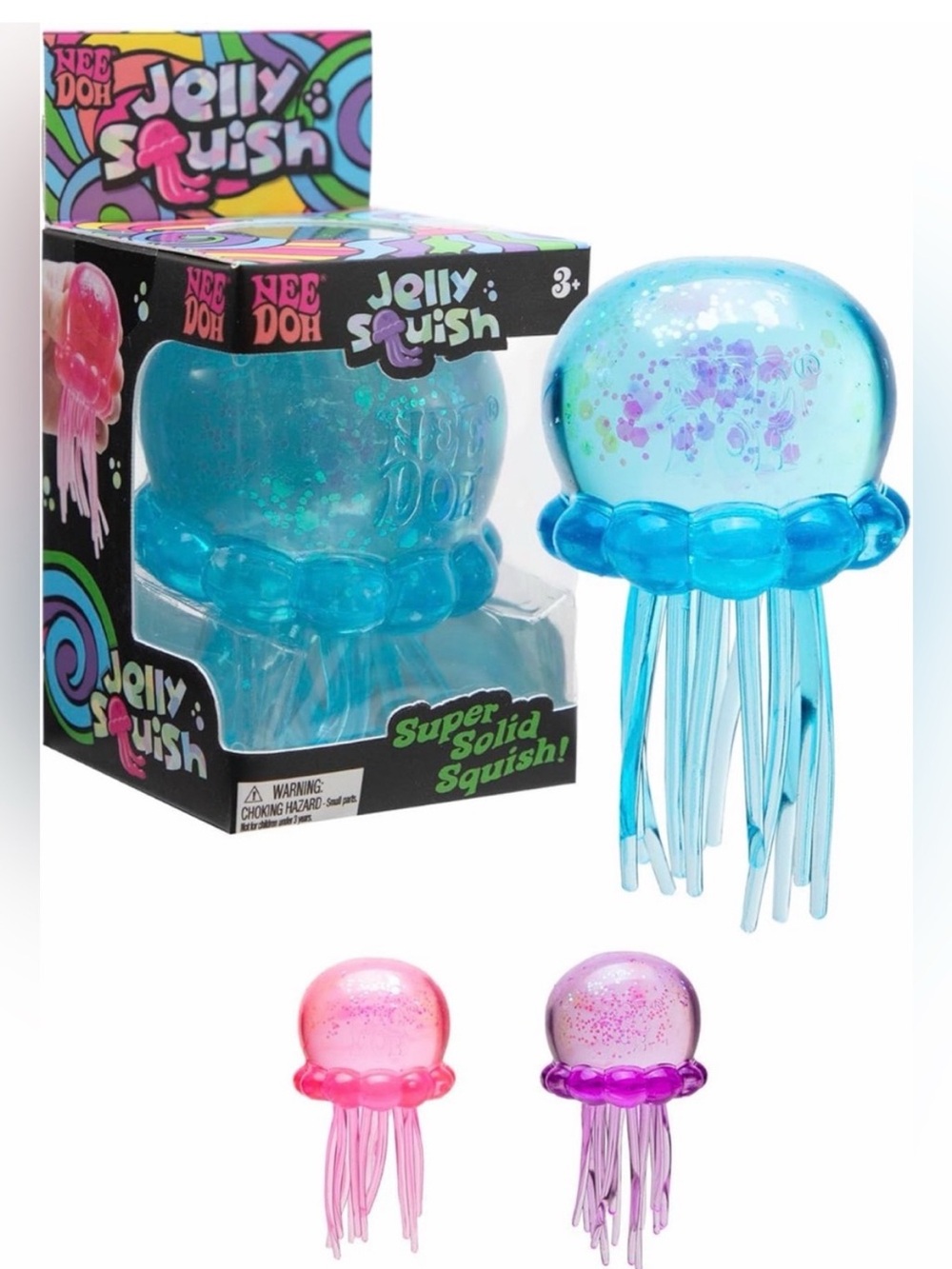 Needoh Jelly Squish Jellyfish